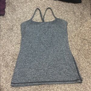 lululemon athletica Gray Tank Top